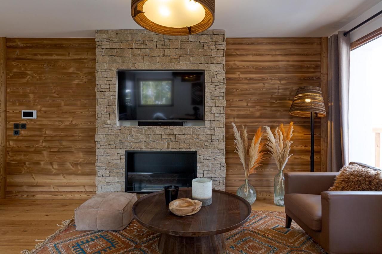 Ferienwohnung Apache_Coudriers Megève Exterior foto